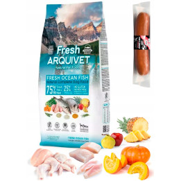 PETKING Karma dla Psa ARQUIVET Fresh OCEAN FISH 10kg + Przysmak HOTDOG 1szt