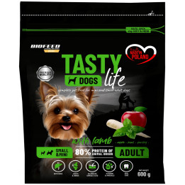 Karma sucha dla psa małe rasy BIOFEED TASTY DOGS LIFE z JAGNIĘCINĄ 600g