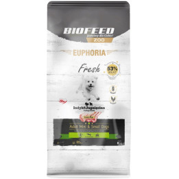 EUPHORIA FRESH MEAT Karma dla psów małych ras INDYK z JAGNIĘCINĄ XS/S 8kg