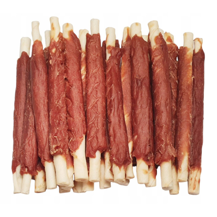 HAPPY SNACKY Przysmak dla psa Patyczki WOŁOWE z JAGNIĘCINĄ 500G HSC-61