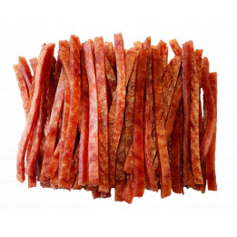 HAPPY SNACKY Przysmak dla psa SMACZNE Miękkie PASKI z KACZKI 500G HSC-50