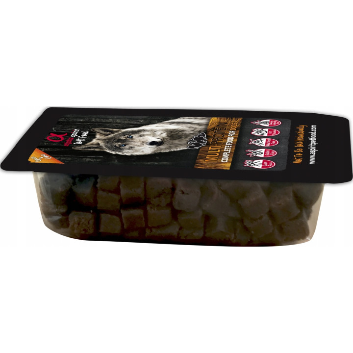 Alpha Spirit MULTIPROTEIN pełnoporcjowa sucha karma półmiękka 10x200g - 2kg
