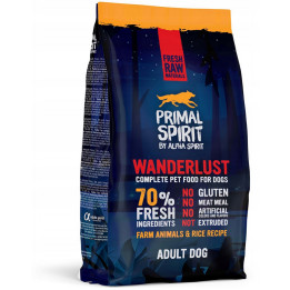 PRIMAL SPIRIT Sucha MIĘKKA karma dla psa WANDERLUST 70% Kurczak Ryby 1 kg
