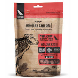 Wiejska Zagroda Przysmak dla psa NATURALNE Miękkie WOŁOWE KĄSKI 100g