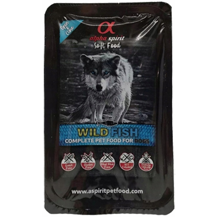 Karma Alpha Spirit Wild Fish RYBA 10x 200g sucha Półmiękka monobiałkowa